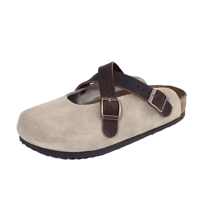 东园物作真皮半包玛丽珍鞋