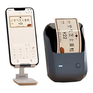 精臣B1面包价格标签打印机小型商用烘焙价签定制防水甜品蛋糕价格展示牌甜品店商品标价签立式价钱牌标签机