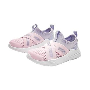 PUMA男女儿童软底跑步鞋网面鞋子一脚蹬中大童新款透气运动鞋百补