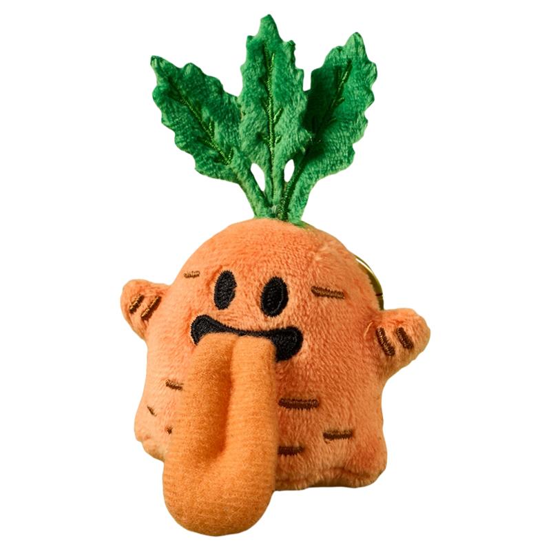 GRAF迷你版蔬菜毛绒玩具钥匙扣
