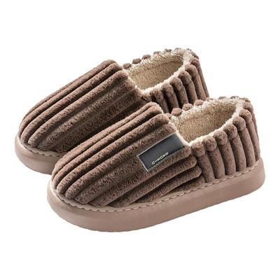 棉拖鞋男士冬季包跟室内家居新款