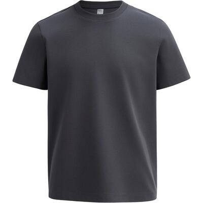 本来BENLAI男士纯色短袖针织T恤简约打底上衣2026夏新款BRM460006