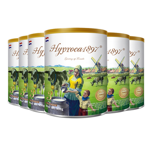 【自营】海普诺凯1897未来版3段900g*6罐HMO乳铁蛋白配方幼儿奶粉