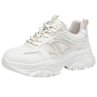 日泰厚底增高老爹鞋2026春季新款时尚百搭女鞋潮流爆款休闲运动鞋