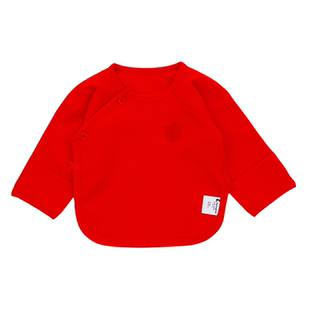 童泰半背衣新生儿上衣0-3月纯棉衣服春夏秋冬款婴儿和尚服内衣