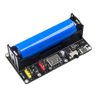 YwRobot锂电池供电模块18650充电3.7V升压5V输出适用于Arduino