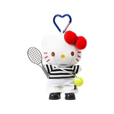 正版授权网球hellokitty包包挂件