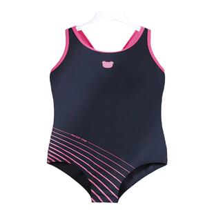 WaterTime儿童泳衣女孩2026新款女童专业训练速干连体三角游泳衣