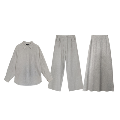 2024春夏套装上衣半裙裤子