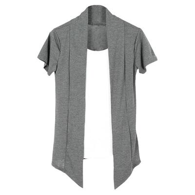 夏季男士假两件短袖T恤