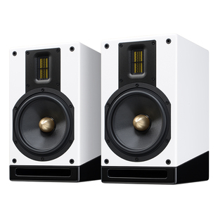 雅歌声M6带式高音家用发烧级高保真音响6.5寸无源hifi书架音箱