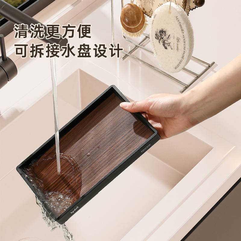 抹布沥水架不锈钢家用高档厨房边布窄窗台抹布海绵挂洗碗架晾专用