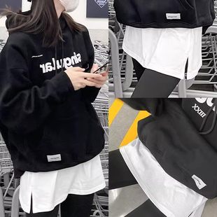 白色屁帘女遮臀鲨鱼裤 遮臀裙罩加长卫衣叠穿下摆 遮屁股神器打底裤