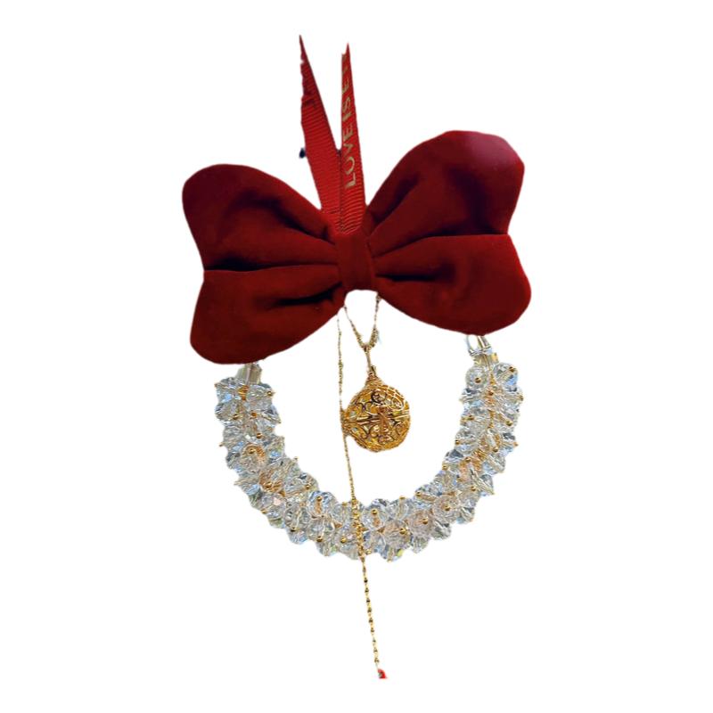 网红款汽车挂件可爱公主风车载后视镜香薰挂饰车用固体香水吊坠女