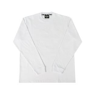 BBK 280g 宽松纯色 滑板 重磅小领口t恤 街舞 圆领打底净色长袖