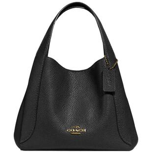 COACH/蔻驰奥莱女士马车图案HADLEY21号半月包水桶菜篮子斜挎包