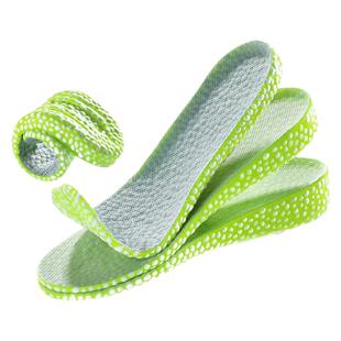 boost运动减震增高鞋垫女舒适软底隐形足弓支撑男内增高全掌防臭