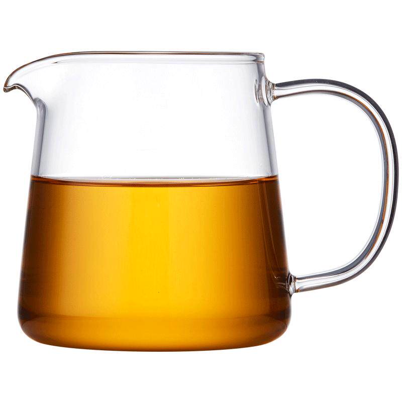 玻璃公道杯加厚耐高温高硼硅过滤泡茶海大小过滤分茶器茶具三件套