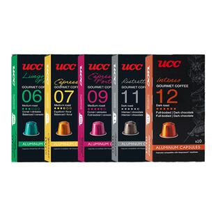 UCC悠诗诗法国进口胶囊咖啡品鉴师系列咖啡粒适配nespresso咖啡机