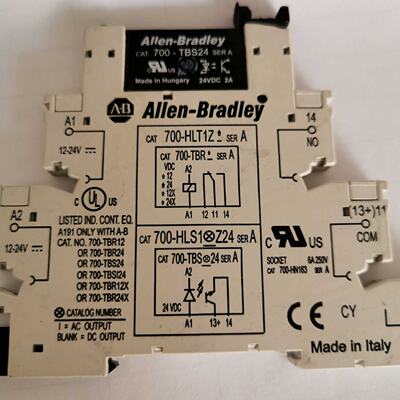 议价AB/Allen-Bradley继电器模组700-TBS24700-HLT1Z底座原装现货