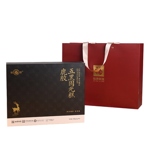 年货礼盒】福牌阿胶即食固元糕480g即食阿胶糕正品送长辈送礼礼盒