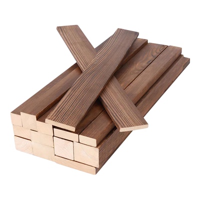 木板条碳化实木防腐木板松木条子