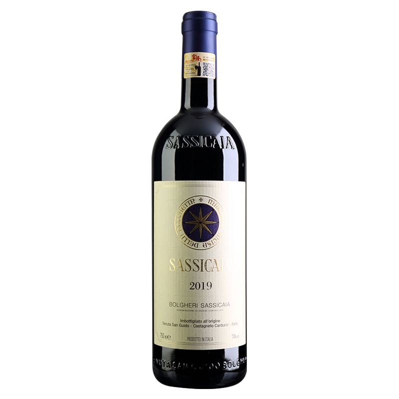 富隆意大利原瓶进口红酒DOC干红Sassicaia西施佳雅红葡萄酒750ml