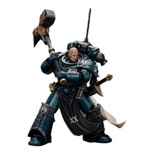 JOYTOY暗源战锤荷鲁斯之乱 阿尔法军团苦痛大师1:18可动兵人模玩