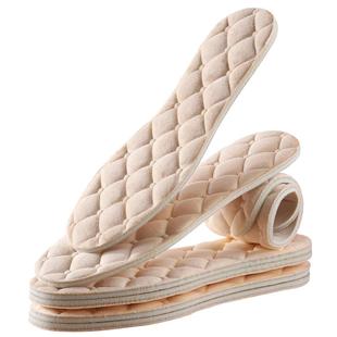 保暖雪绒棉鞋垫男鞋冬2025新款加绒加厚男女士防寒薄绒软底舒适