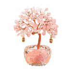 天然黄水晶发财树摆件紫水晶招财树办公室工位玄学桌面装饰品好物