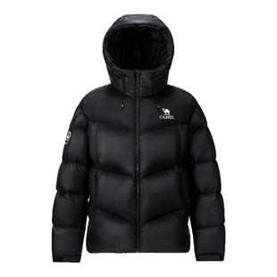 迪丽热巴同款骆驼火山PRO鹅绒服男2025秋冬季新款羽绒服男装外套