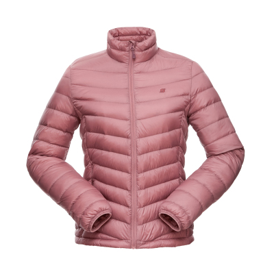 君羽800蓬白鹅绒服男女短款立领