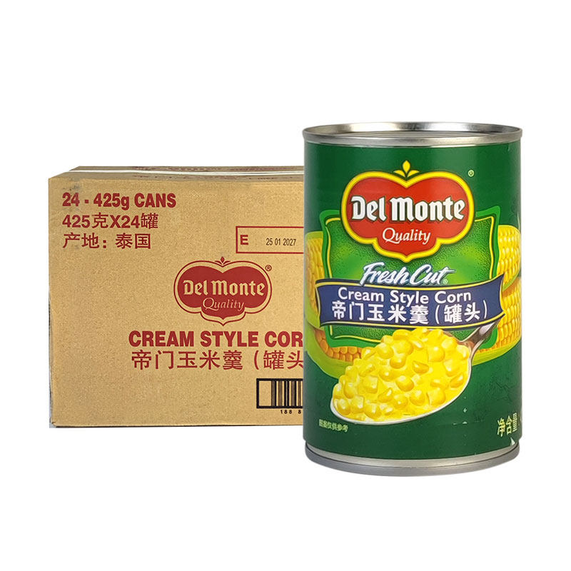 泰国进口帝门玉米羹罐头整箱出售