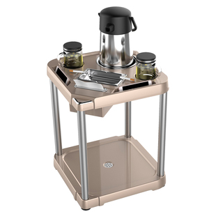 全自动麻将机茶几多功能棋牌室茶水架小茶几角几麻将机配件纸巾盒