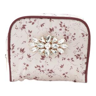 SNIDEL HOME春夏款印花方盒形便携收纳包化妆包SHGG242204