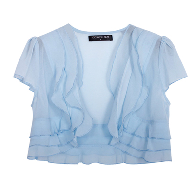 夏季女装短款外搭薄款开衫小披肩