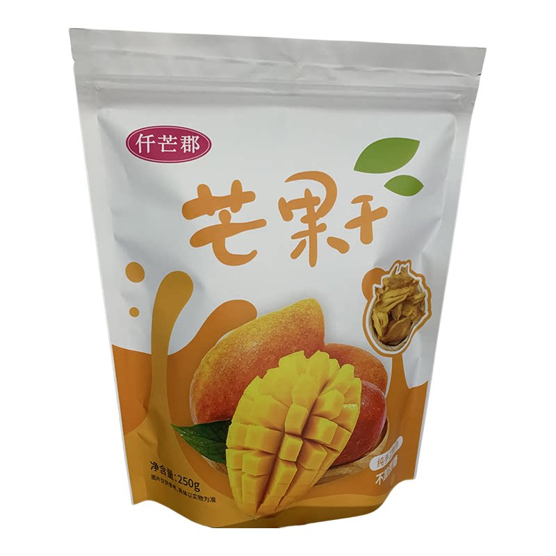 广西芒果干原味无添加蔗糖厚切酸芒果干
