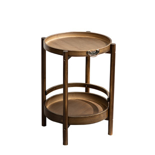 麻将桌茶几桌子边柜新中式沙发边几棋牌室置物架牌桌旁角几茶水架