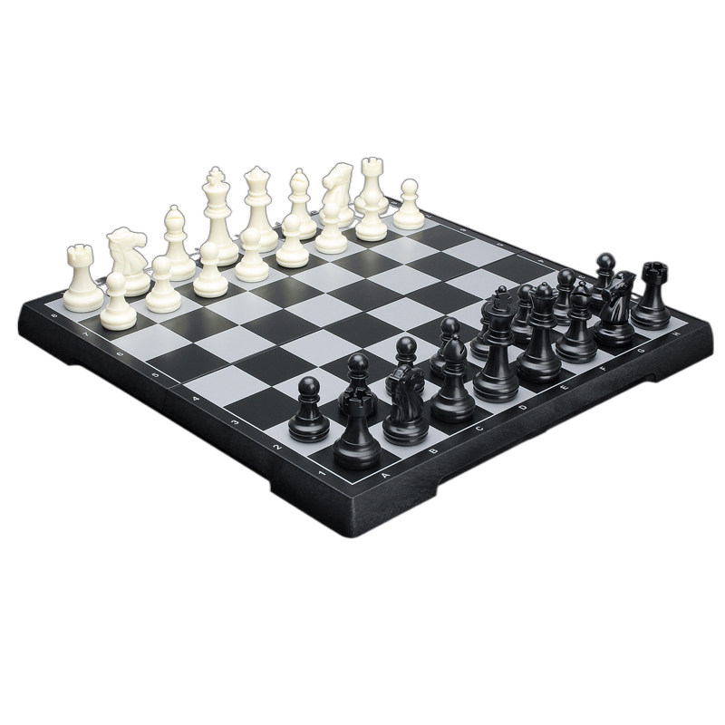 国际象棋儿童初学者磁性高档带折叠棋盘小学生比赛专用国际象棋盘