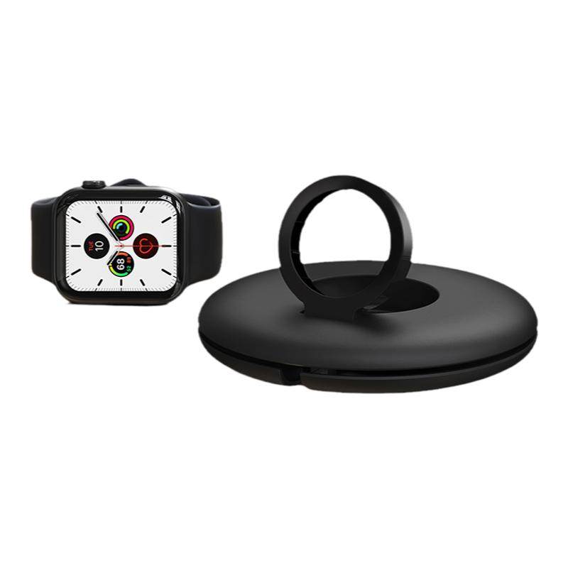 适用苹果手表充电底座apple watch10/se/Ultra无线二合一充电器收纳底座iwatch S9代充电支架通用桌面表架