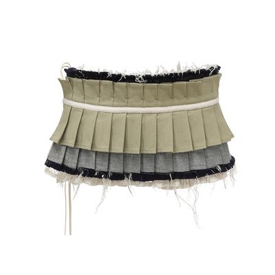 oinimi百搭风琴腰封裙片