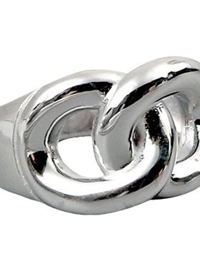 古罗珠宝女生925纯银戒指小众