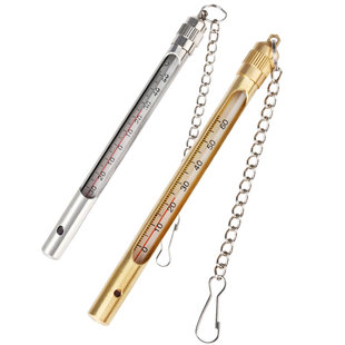 矿井铜套矿山不锈钢套温度表温度计矿用100度煤矿钓鱼水温表