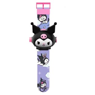 新款爱莎公主儿童玩具手表变形投影电子男生女孩童宝宝新年节礼物