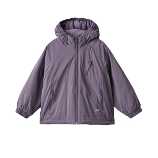 儿童轻量连帽棉服 男童女童保暖棉衣外套中大童校服内胆 180冬款