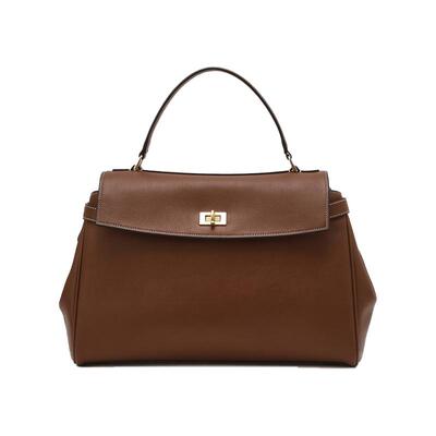 Hazzys哈吉斯纯色斜挎单肩包女士时尚休闲凯莉包