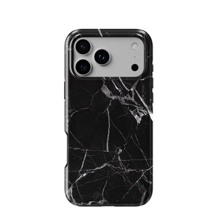 Acvoo大理石黑色简约质感iPhone17Promax保护16适用于苹果15手机壳14防摔壳13不褪色12可水洗全包