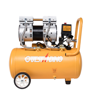 奥突斯静音220v便携式木工空压机