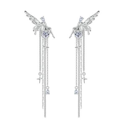 CCOO原创设计925银针精灵耳饰