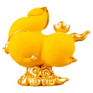 青砂石驷马肥马发财摆件招财马生肖马家居客厅办公室桌面装饰品